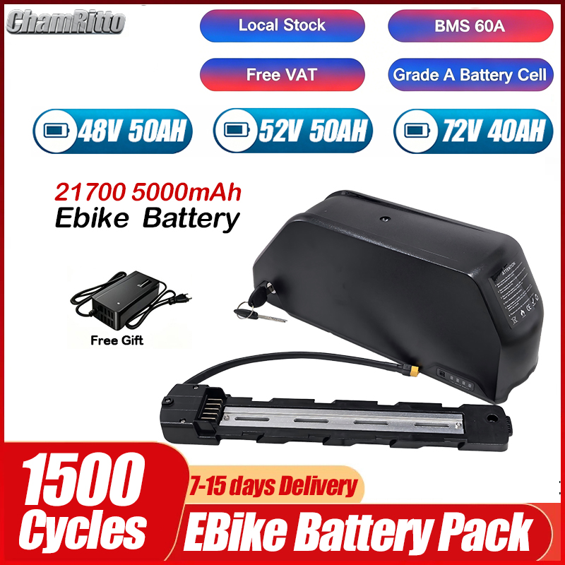 Electric Bicycle Battery 72V 30Ah - Elektrikli bisiklet 36v 48v 52v 25ah