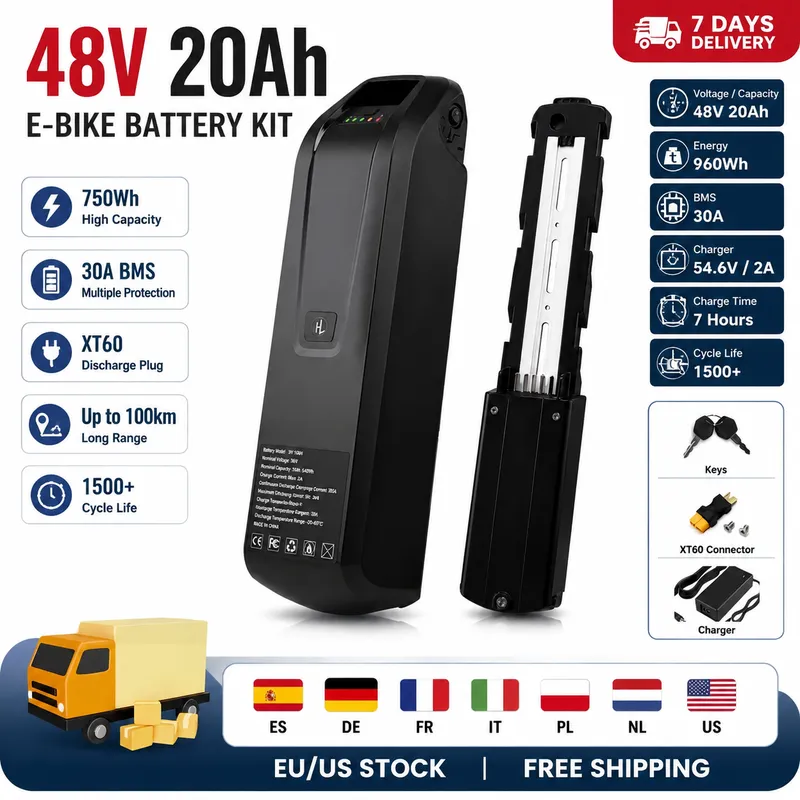Ebike Battery 48V 20Ah Hailong - Hailong E-Bisiklet Bataryası 36V 48V 10/20Ah