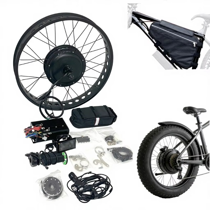 Fat Tire Ebike Conversion Kit 2000W - Süper Şişman Lastikli Göbek Motor Kiti