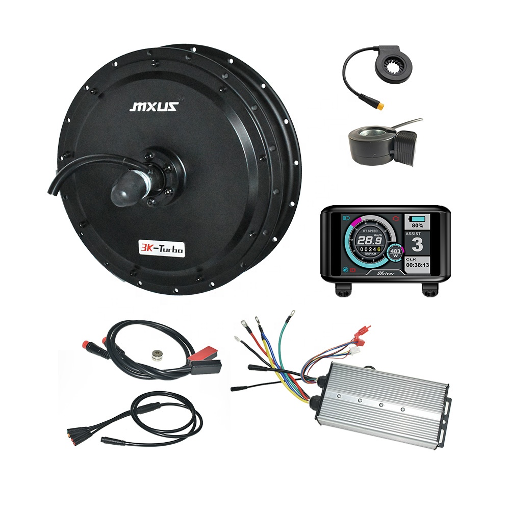 Ebike Conversion Kit 72V 3000W - MXUS Elektrikli Bisiklet 135mm Motosiklet 72V