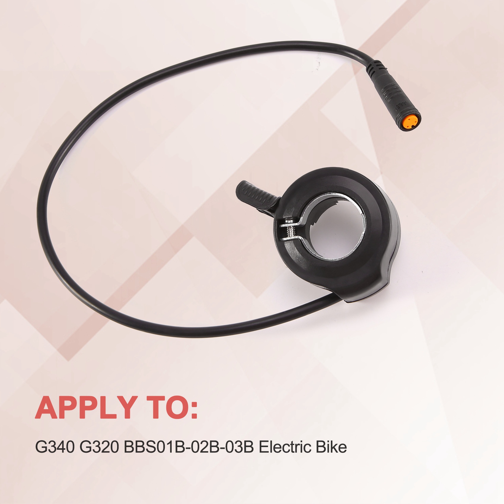 Mid Drive Motor Kit 52V 1000W - ABME Yeni Başparmak Gaz Kolu, Orta
