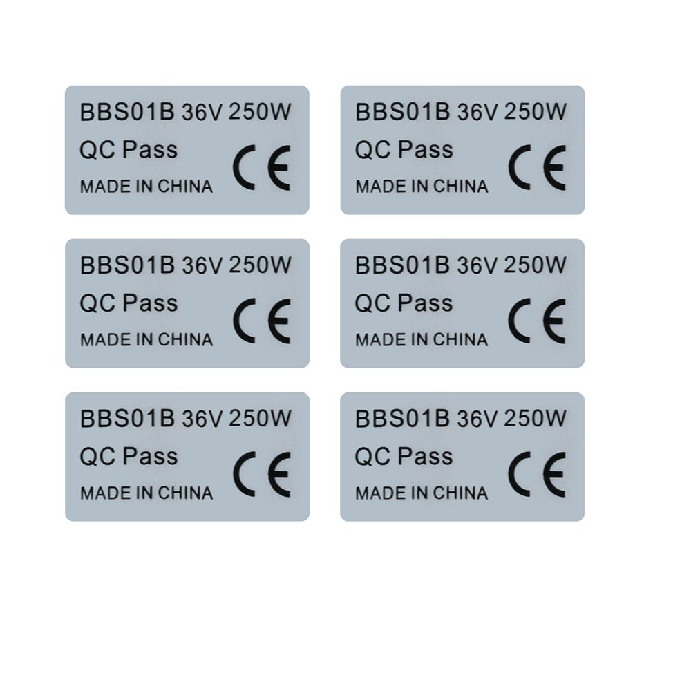Bafang Bbs02B 48V 750W Mid Drive Kit - 6 adet 36V 250W 48V 750W