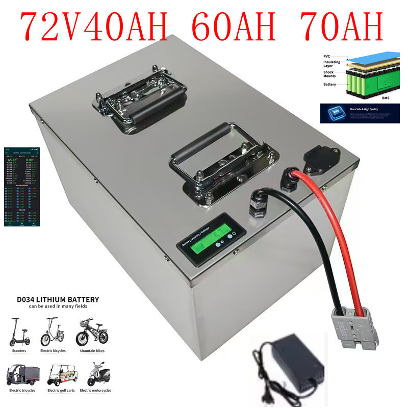 Electric Bicycle Battery 72V 30Ah - 72V Lifepo4 İyon Pil Enerji Depolama