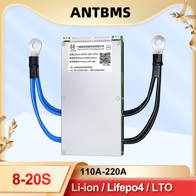 Smart Bms 72V 20S 150A Bluetooth - ANT Akıllı BMS 8S-20S, WiFi ve