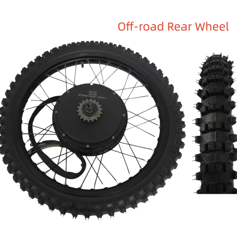 Ebike Motosiklet Arka Tekerlek - 72V 5000W Hub Motor Kit incelemesi ve fiyatı