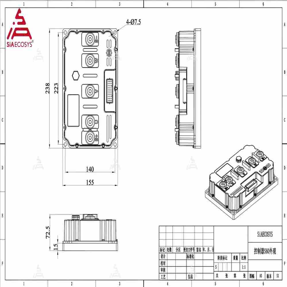 ND961200 Fardriver 96V 600A 12 - Programmable Bldc Motor Controller 96V incelemesi ve fiyatı