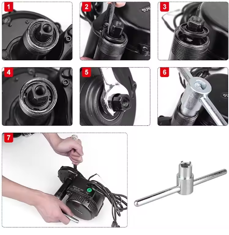 Bafang tamir parçaları araçlar - Bafang Bbs02B 48V 750W Mid Drive Kit incelemesi ve fiyatı