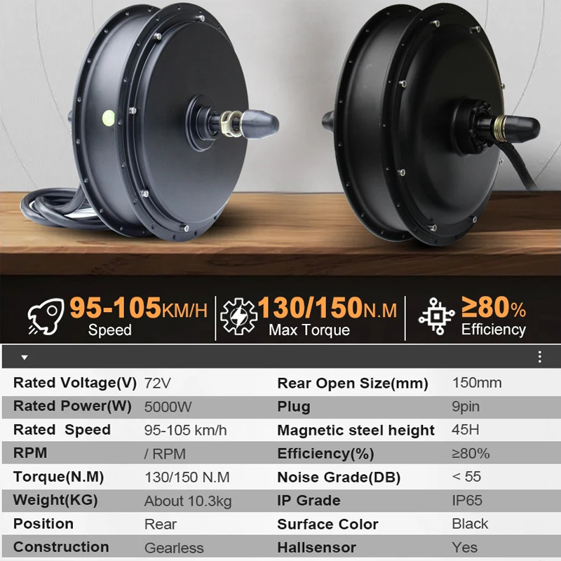 Yeni MTX39 72V 5000W E-Bisikle - Ebike Conversion Kit 72V 3000W incelemesi ve fiyatı