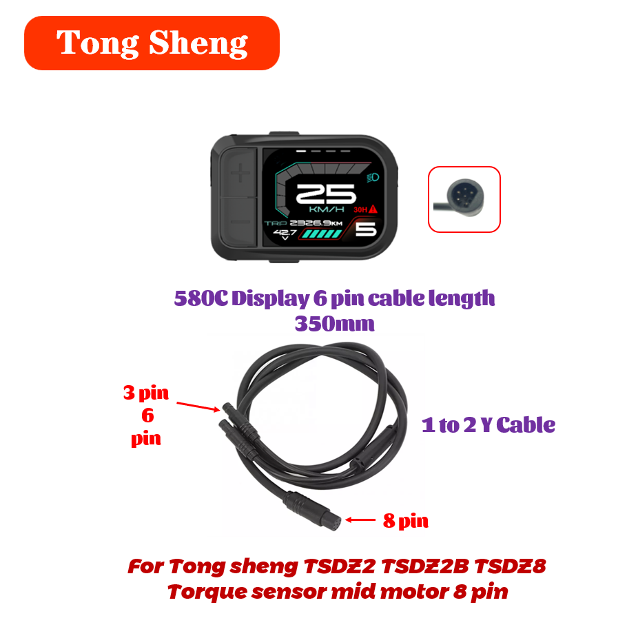 Tongsheng TSDZ2 TSDZ2B Gaz Kel - Tongsheng Tsdz2B Mid Drive Motor incelemesi ve fiyatı