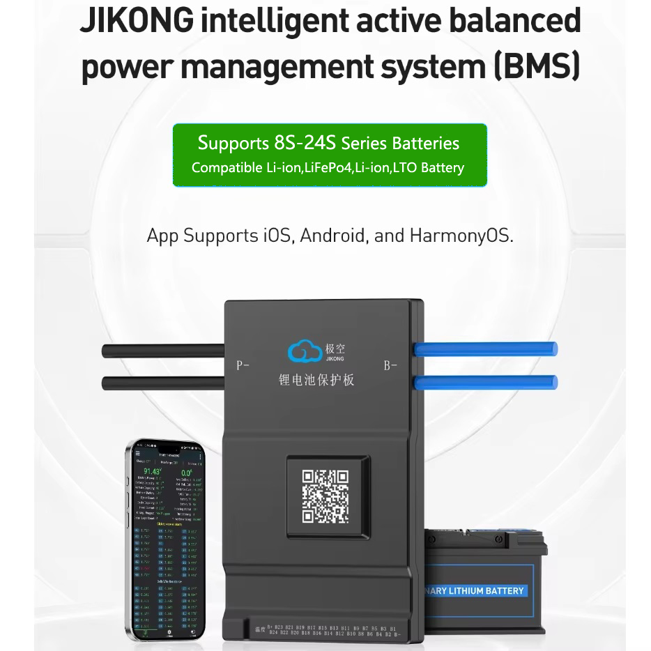 JK BMS Aktif Dengeleyici 150A  - Smart Bms 72V 20S 150A Bluetooth incelemesi ve fiyatı
