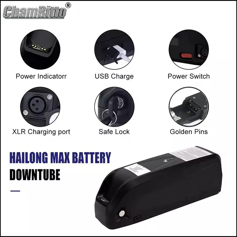 72V60V 48V 20AH 52V 36V 30AH 4 - Ebike Battery 48V 20Ah Hailong incelemesi ve fiyatı