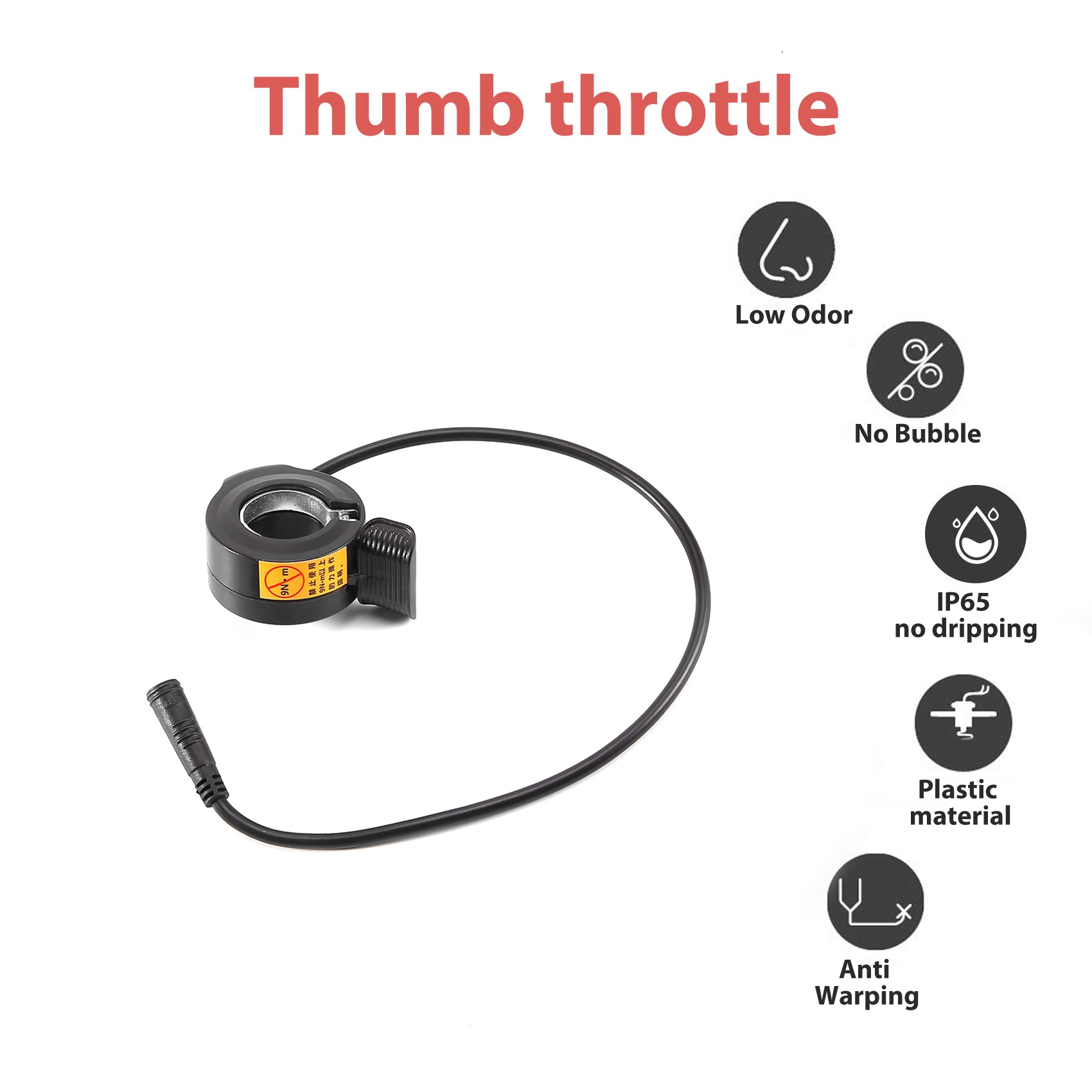 ABME Yeni Başparmak Gaz Kolu,  - Mid Drive Motor Kit 52V 1000W incelemesi ve fiyatı