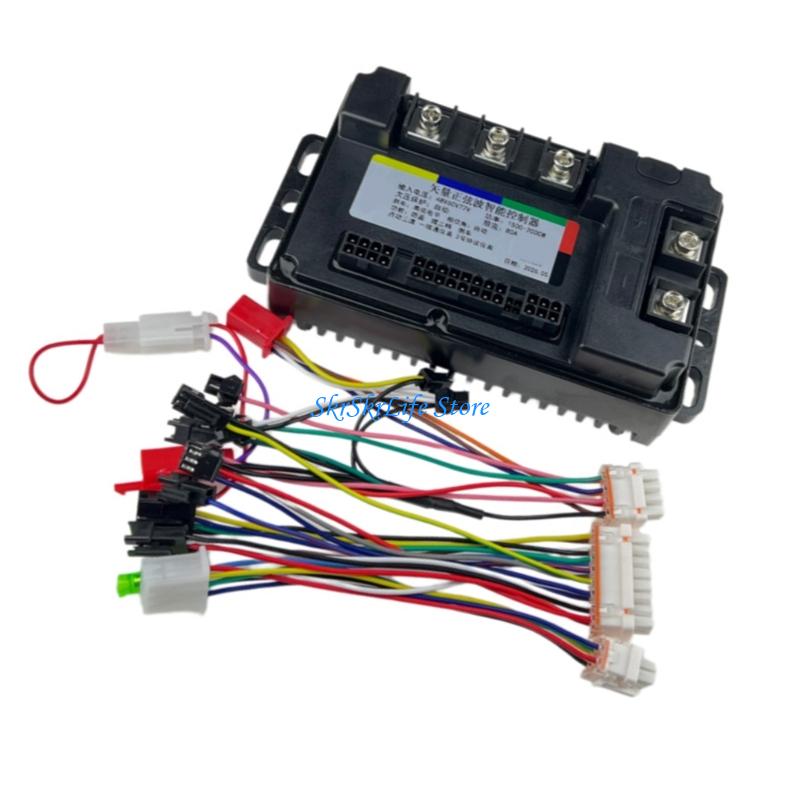 E65E 48V 60V 72V E-Bisiklet 80 - Sine Wave Controller 48V 72V 80A incelemesi ve fiyatı