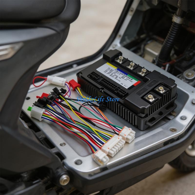 E65E 48V 60V 72V E-Bisiklet 80 - Sine Wave Controller 48V 72V 80A incelemesi ve fiyatı