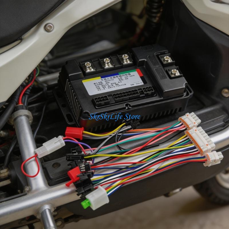 E65E 48V 60V 72V E-Bisiklet 80 - Sine Wave Controller 48V 72V 80A incelemesi ve fiyatı