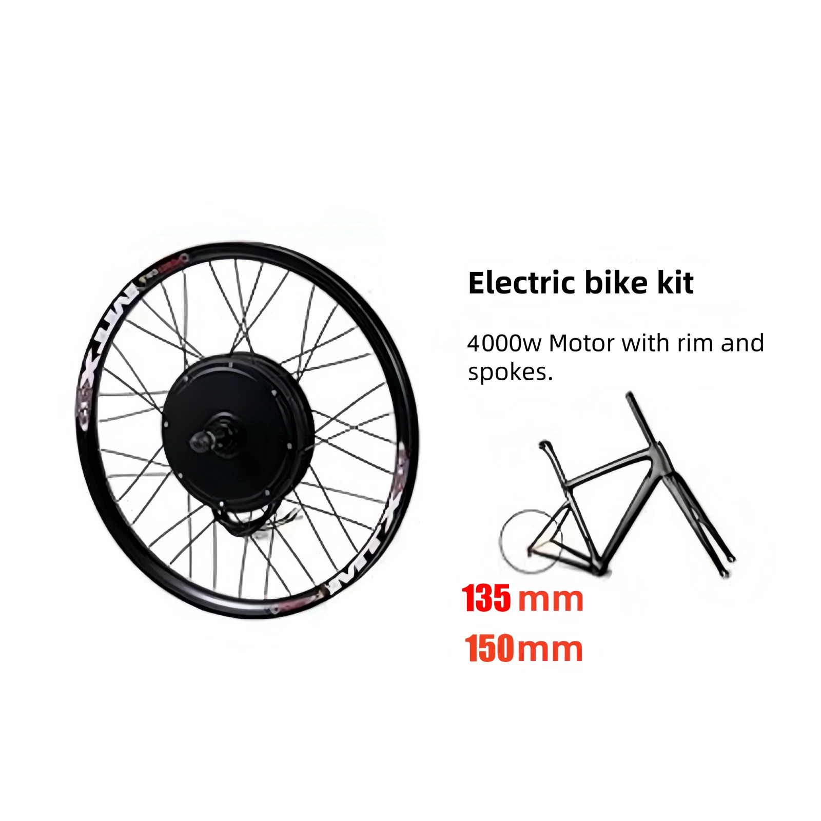 Elektrikli Bisiklet Arka Teker - Ebike Conversion Kit 72V 3000W incelemesi ve fiyatı