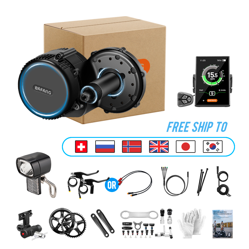 Bafang UART Orta Tahrik Motoru - Bafang Bbs02B 48V 750W Mid Drive Kit incelemesi ve fiyatı