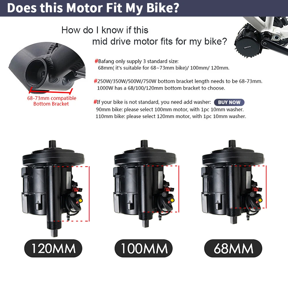 Bafang BBSHD 1000W 52V 48V 68m - Bafang Bbshd 1000W Conversion Kit incelemesi ve fiyatı