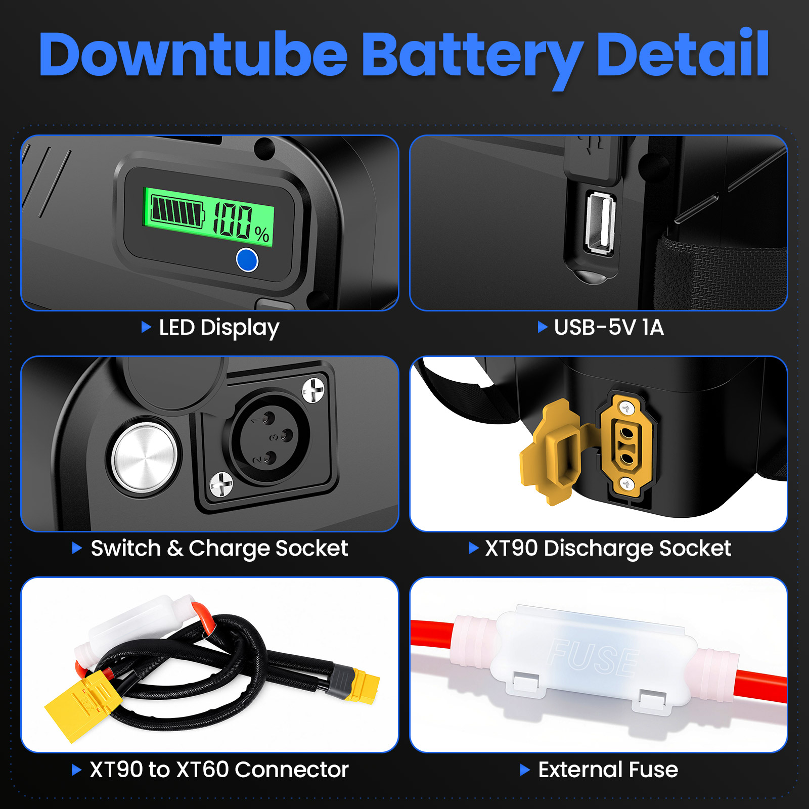 Triangle Hailong Elektrikli Bi - Ebike Battery 52V 20Ah Triangle Pack incelemesi ve fiyatı