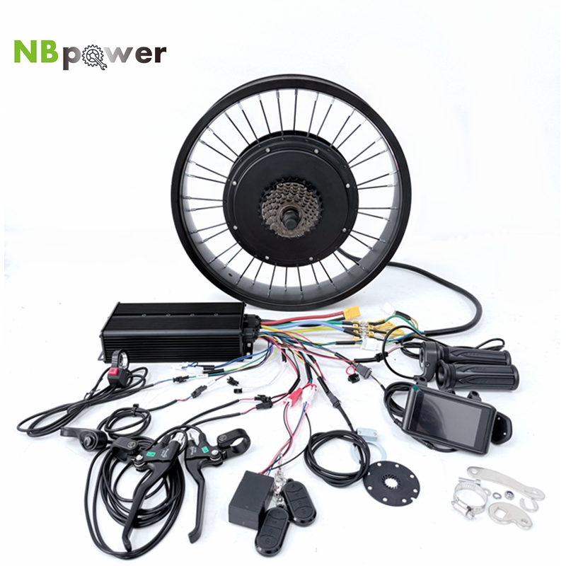 NBpower 170/190mm Dropout 48-7 - 72V 5000W Hub Motor Kit incelemesi ve fiyatı