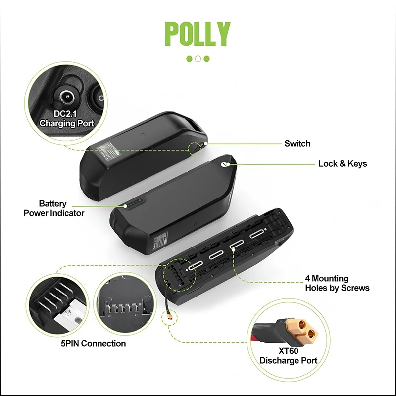 Elektrikli bisiklet alt boru 4 - Electric Bicycle Battery 72V 30Ah incelemesi ve fiyatı