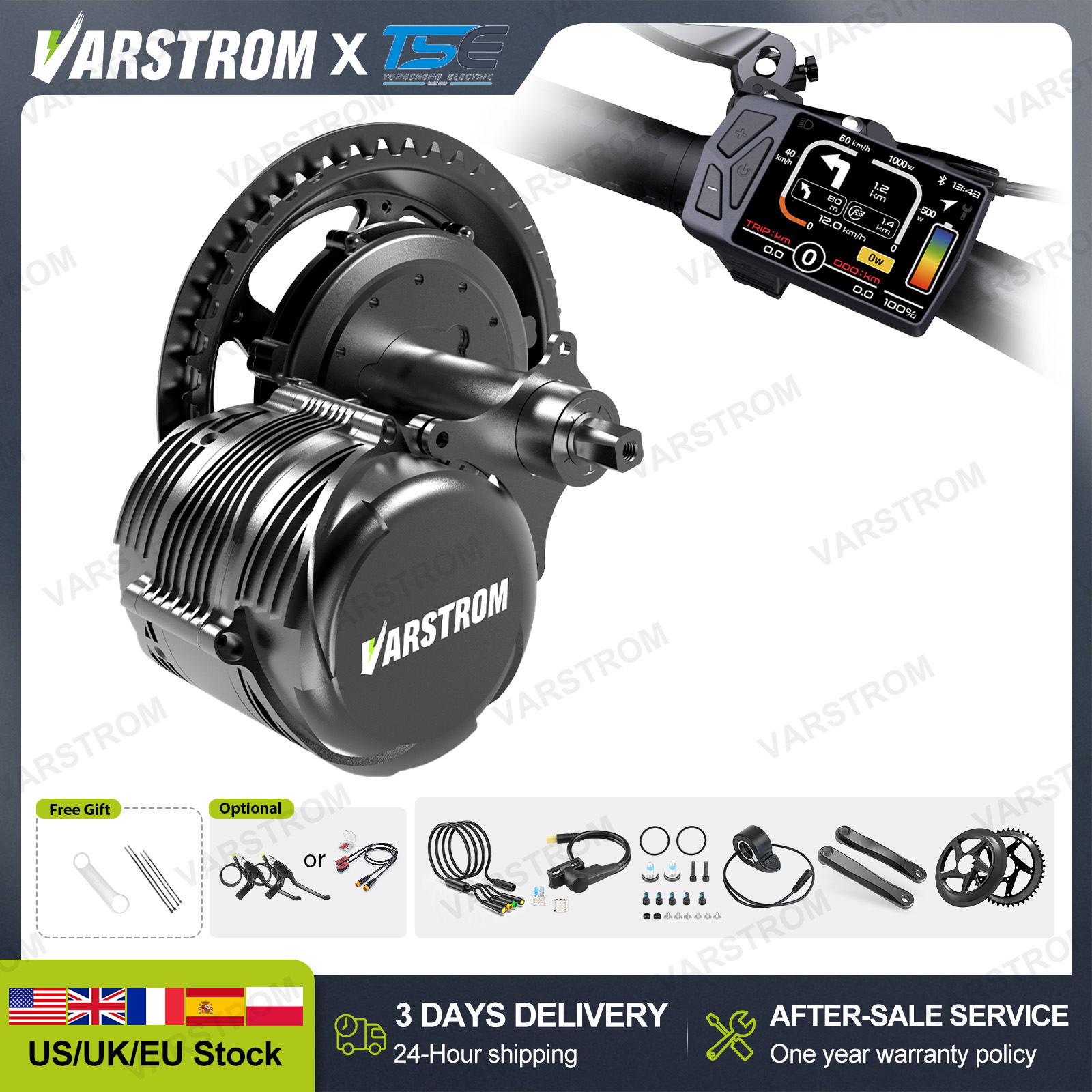 [ABD'den 3 Gün Hızlı Teslimat] - Tongsheng Tsdz2B Mid Drive Motor incelemesi ve fiyatı