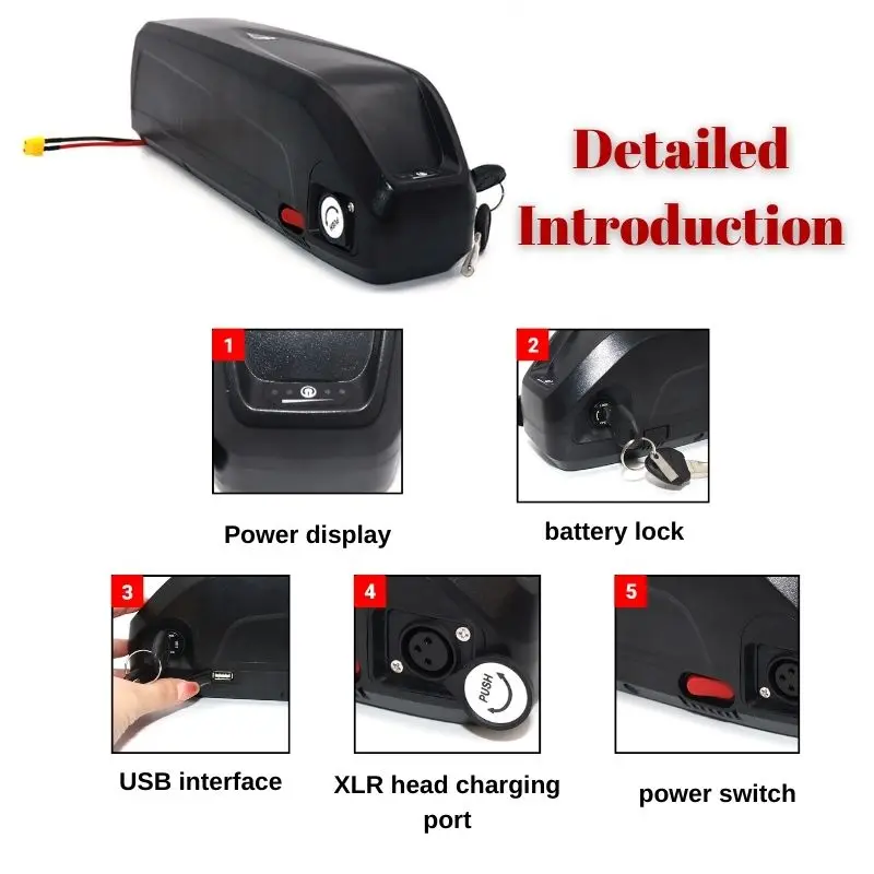 Hailong Pil 36V 48V 52V 30Ah 2 - Ebike Battery 48V 20Ah Hailong incelemesi ve fiyatı
