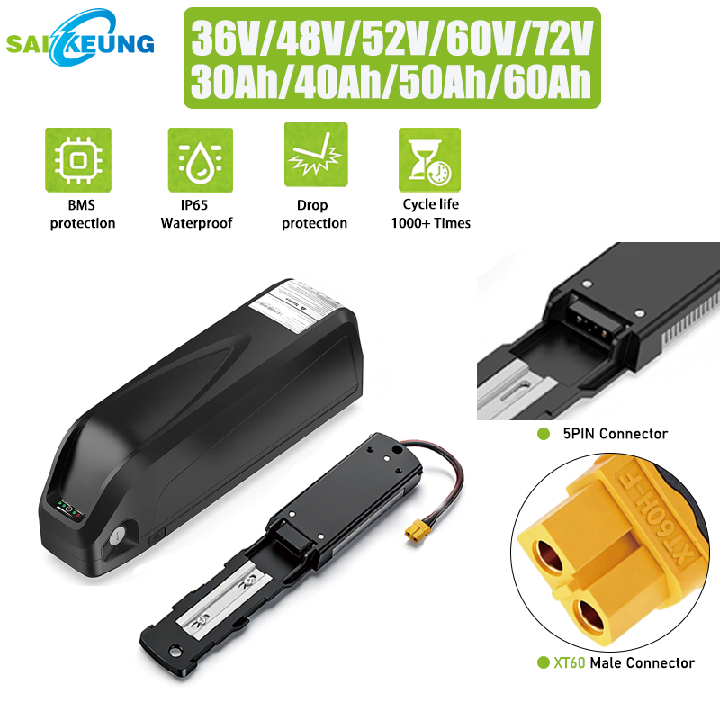 Cham 36 48v 52 60 72v 50ah Hai - Ebike Battery 48V 20Ah Hailong incelemesi ve fiyatı