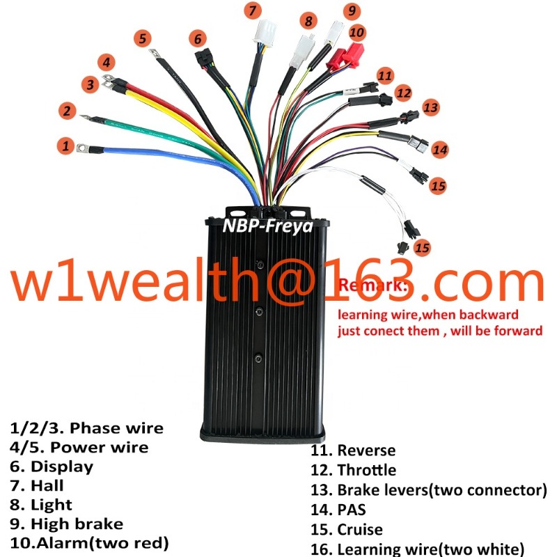 48V 52V 60V 72V 80A Sinüs Dalg - Sine Wave Controller 48V 72V 80A incelemesi ve fiyatı