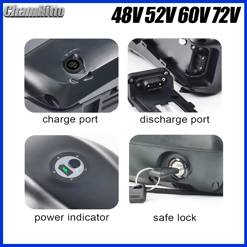 48V 72V 52V 60V elektrikli bis - Electric Bicycle Battery 72V 30Ah incelemesi ve fiyatı