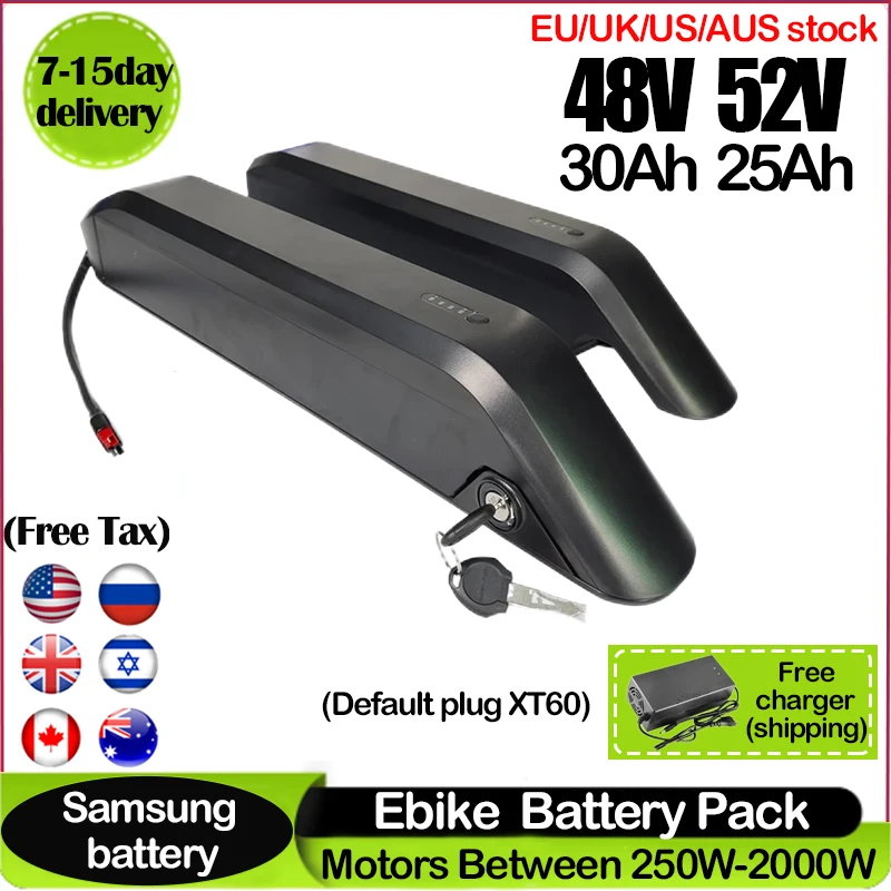 Orijinal 18650 EBike Pil 48V 5 - Ebike Battery 48V 20Ah Hailong incelemesi ve fiyatı