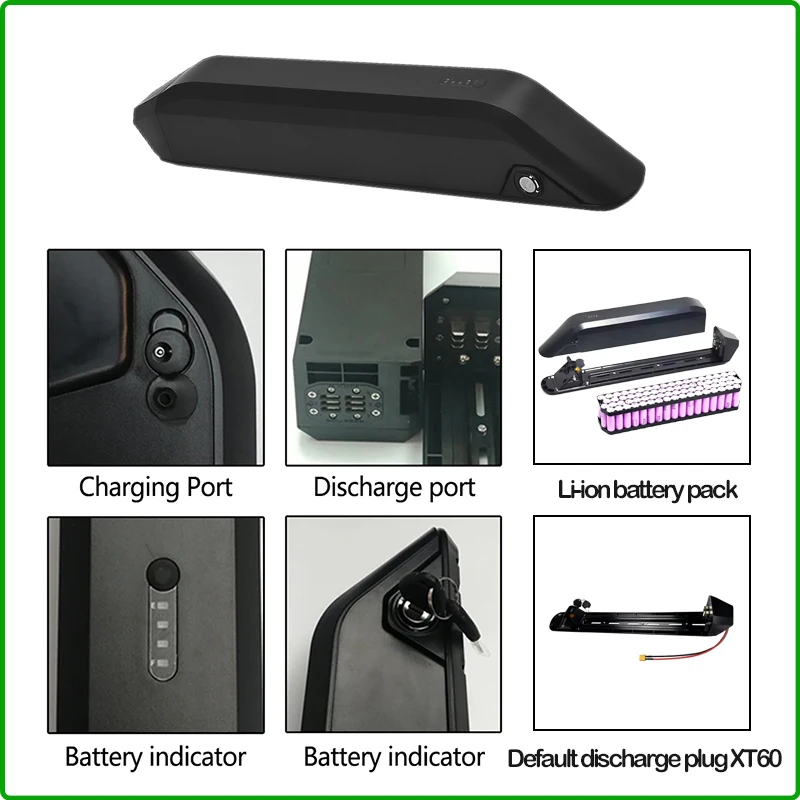Orijinal 18650 EBike Pil 48V 5 - Ebike Battery 48V 20Ah Hailong incelemesi ve fiyatı