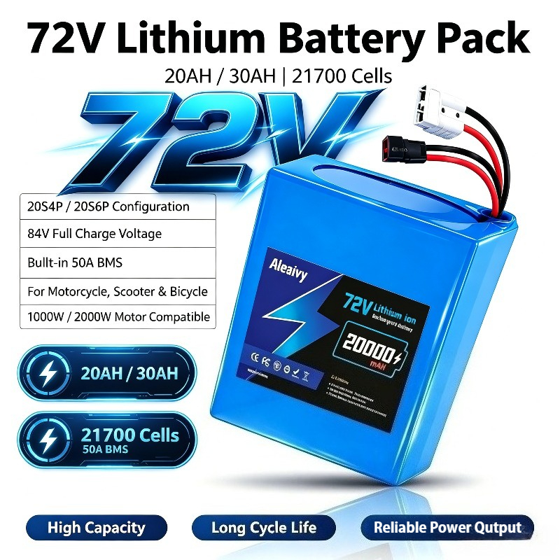 72V Pil 20S4P 20AH 20S6P 30AH  - Electric Bicycle Battery 72V 30Ah incelemesi ve fiyatı