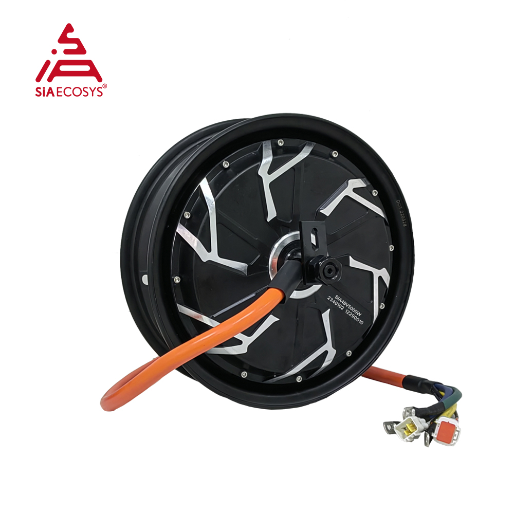 QS Motor 12*3.5 inç 5000W V4 7 - 72V 5000W Hub Motor Kit incelemesi ve fiyatı