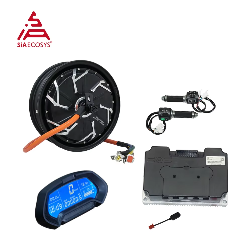 QS Motor 12*3.5 inç 5000W V4 7 - 72V 5000W Hub Motor Kit incelemesi ve fiyatı