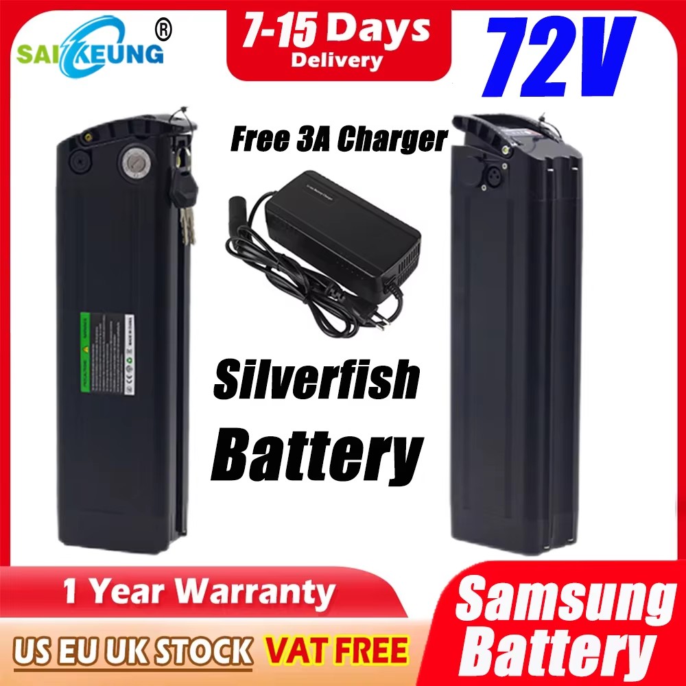 72V SilverFish Akku Accu Titan - Electric Bicycle Battery 72V 30Ah incelemesi ve fiyatı