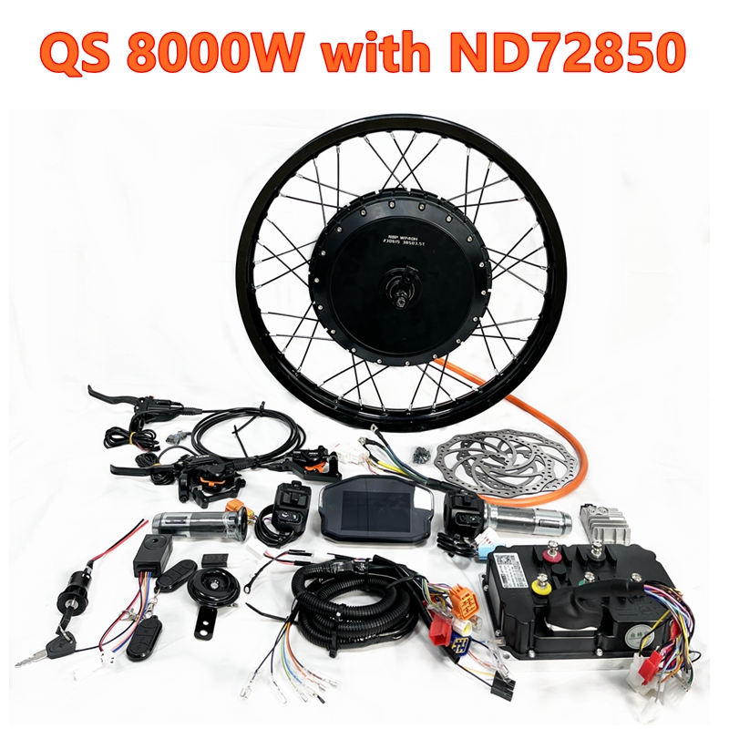 QS273 40H V3 Peak 8000W 150mm  - 72V 5000W Hub Motor Kit incelemesi ve fiyatı