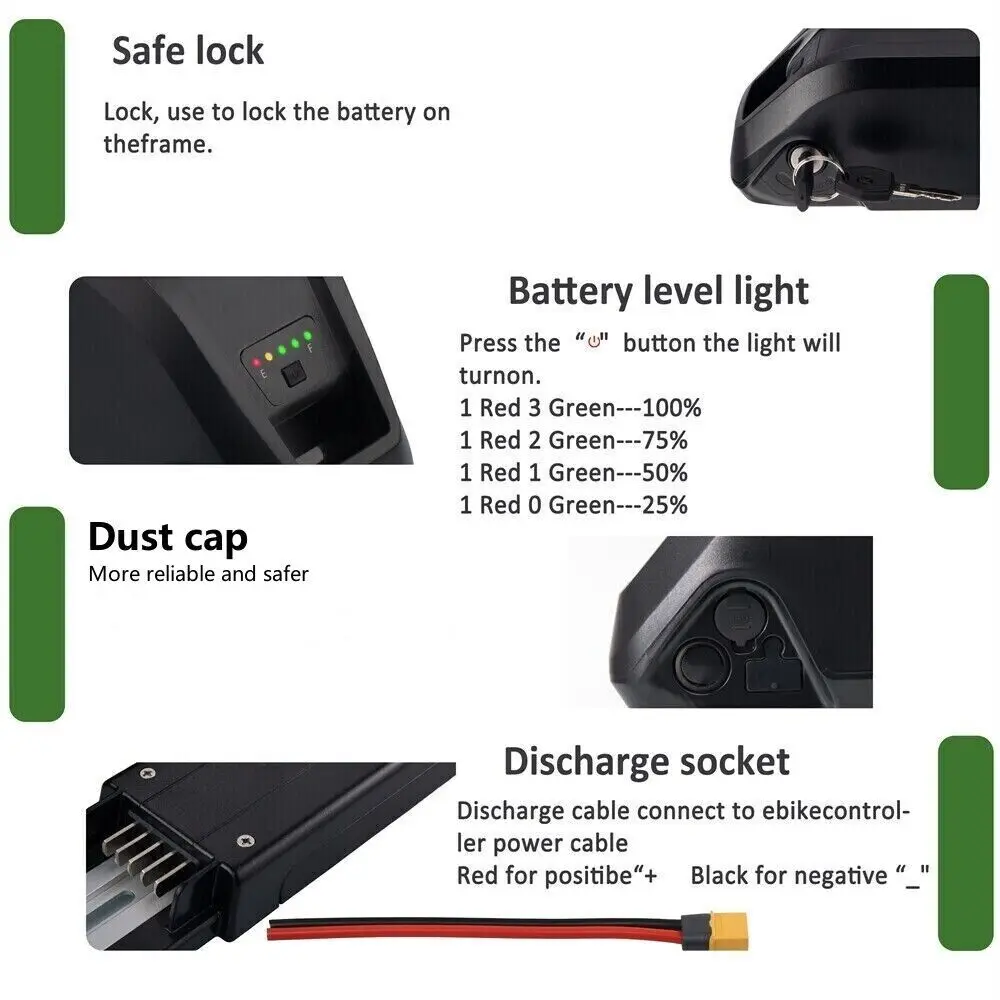 Hailong E-Bisiklet Pil 36V 48V - Ebike Battery 48V 20Ah Hailong incelemesi ve fiyatı