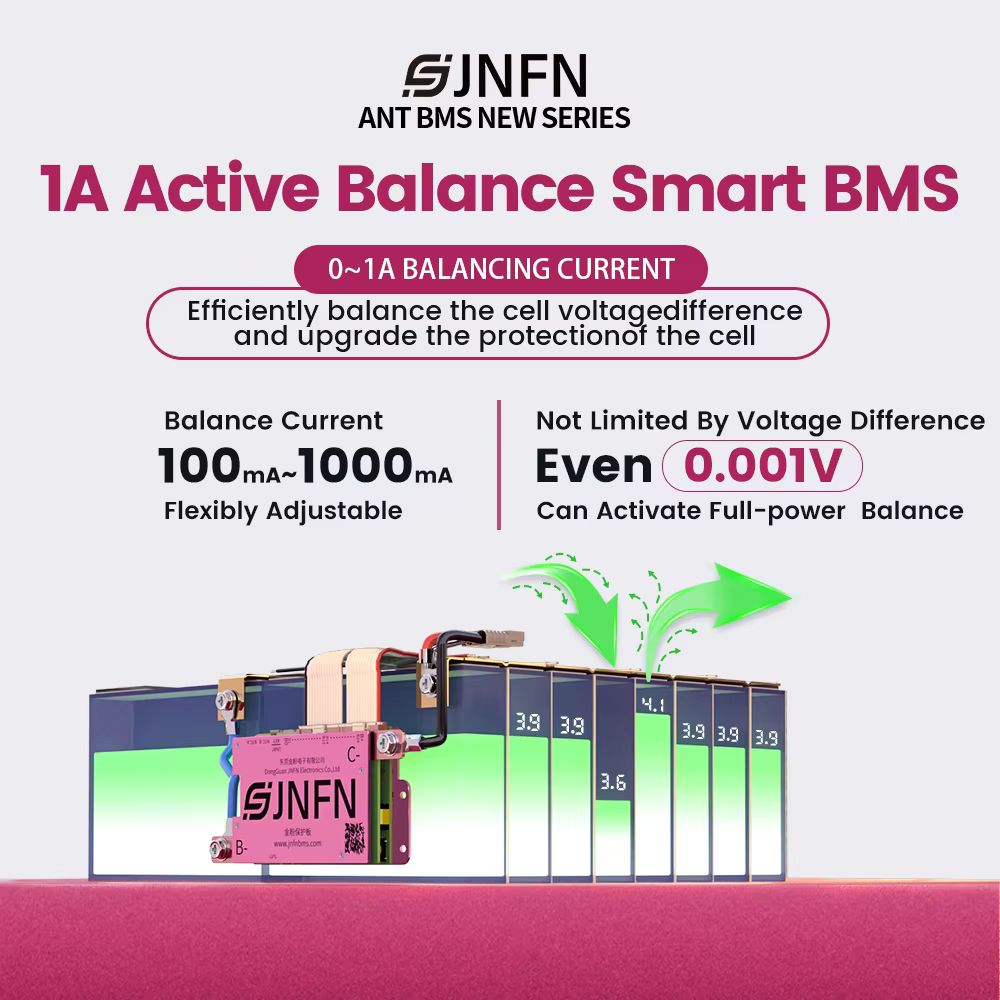 ANT BMS 1A Aktif Dengeleme Lit - Smart Bms 72V 20S 150A Bluetooth incelemesi ve fiyatı