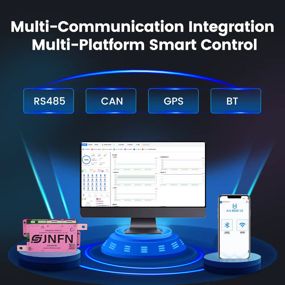 ANT BMS 1A Aktif Dengeleme Lit - Smart Bms 72V 20S 150A Bluetooth incelemesi ve fiyatı